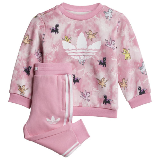 Adidas Βρεφικές φόρμες σετ x Disney Graphic Crew Set